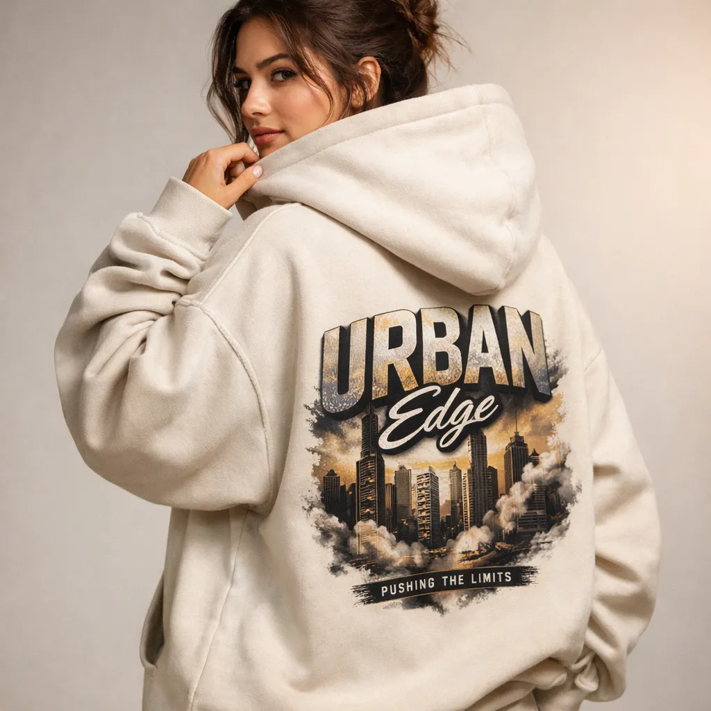 Oversized Graphic Hoodie